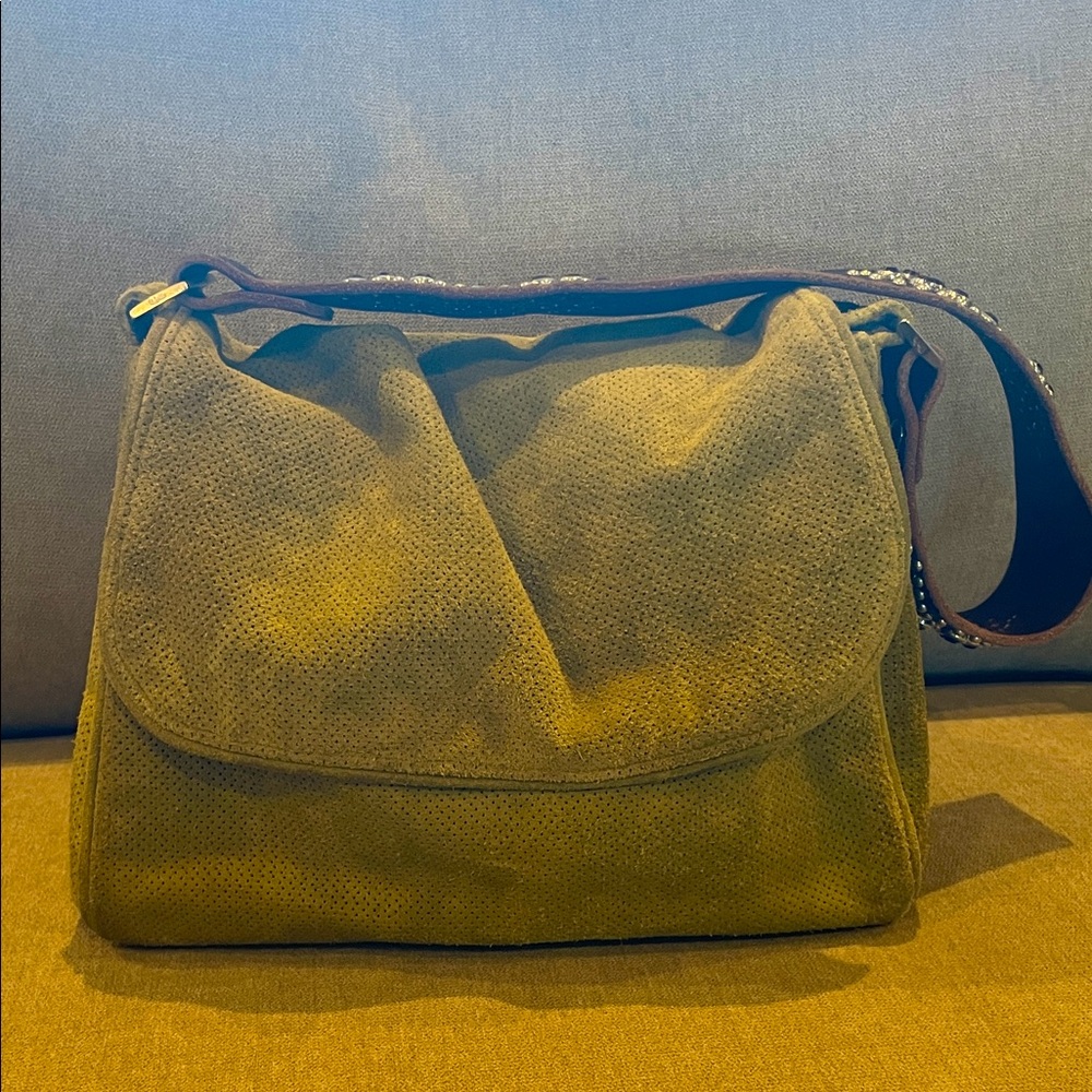 Tylie Maibu suede purse
